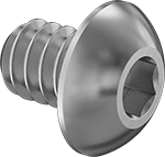 SCREW BUTTON HEAD 10-24 X 1/4