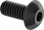 SCREW BUTTON HEAD 8-32 X 3/8